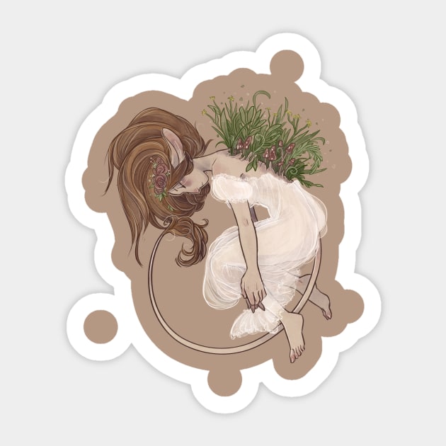 Hollow Rebirth Sticker by saccharinesylph